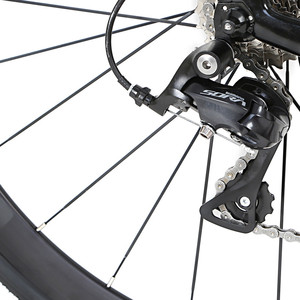 Vélo de course sur route léger en fibre de carbone 700C <span class=keywords><strong>SORA</strong></span> 18 vitesses avec frein V et jante en aluminium - Product Image 4