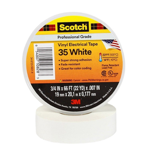 Cinta eléctrica negra Super 3 M 35 Cinta eléctrica de vinilo aislante de Pvc - Product Image 3