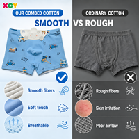 XGY Großhandel Baumwoll-Boxershorts 0-14 Jahre Jungen-Slips Kinder-Unterwäsche