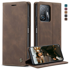 <span class=keywords><strong>Custodia</strong></span> in pelle Flip retrò per <span class=keywords><strong>RedMi</strong></span> Note 11 Pro 11S 10 10S <span class=keywords><strong>9S</strong></span> 9 8T 8 7 9A 9C 8A <span class=keywords><strong>custodia</strong></span> per carte portafoglio con cerniera per XiaoMi POCO M3 Coque - Product Image 1