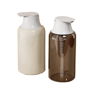 Cho chăm sóc cá nhân OEM/ODM Gel chai dầu gội Pet nhựa với máy bơm biểu tượng tùy chỉnh màn hình in ấn bán buôn 300ml mỹ phẩm - Product Image 4