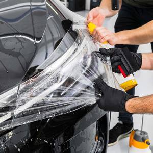 Película Protectora de Pintura Transparente <span class=keywords><strong>NKODA</strong></span> Antiarañazos para Automóviles, Rollo de 15 m, TPU PPF, Sin Burbujas, Precortada para Tesla Model Y - Product Image 3