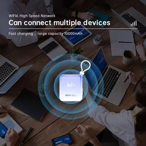 พาวเวอร์แบงค์พร้อมเราเตอร์พกพา Wi-Fi 4G LTE ความเร็ว 300Mbps แบตเตอรี่ 10000mAh พร้อมช่องใส่ซิมการ์ด ใช้งานได้ทันที - Product Image 6