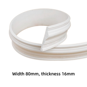 <span class=keywords><strong>Moulure</strong></span> murale flexible en PVC de 9,8 pieds, auto-adhésive, à peler et coller, pour <span class=keywords><strong>cadre</strong></span> de chaise et décoration de miroir mural à domicile - Product Image 2