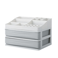 Boîte de rangement pliable multifonctionnelle en plastique PP à 5 couches pour bijoux, maquillage et cosmétiques, organiseur de beauté pour femmes, conteneur de bureau