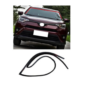 Bande d'étanchéité de pare-brise avant de voiture, garnitures de déflecteur de pluie pour Toyota RAV4 <span class=keywords><strong>XA40</strong></span> 2013 2014 2015 2016 2017 2018, modification automobile - Product Image 3