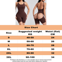 Body sculptant sans couture à haute élasticité pour femme, avec contrôle du ventre, gaine amincissante et effet push-up fessier ouvert