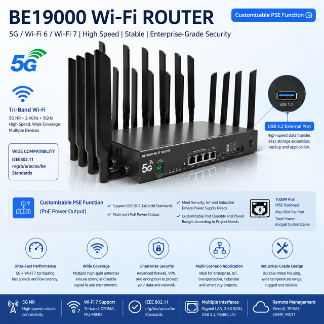 OEM/ODM 4 Sim Card Slots X75 Cpe 5g RV Camping Ultra Speed Connectivity MT7988AV Quad Core Tri-Band Mobile Internet 5g Router