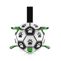 Jouet à mâcher pour chien en PU écologique, balle nettoyante pour les dents, accessoires d'entraînement modernes et tendance, vente en gros