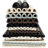 Bande d'étanchéité en caoutchouc mousse Epdm de type D de 9mm de largeur 6mm de hauteur pour porte et fenêtre