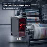 Capteur de distance laser ODS10 DTOF 1000Hz IP65 RS485 pour ligne d'impression rouleau à rouleau, pour la régulation d'impression en mouvement, usine OEM ODM