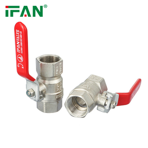 IFAN Thiết Kế Mới Giả Mạo 1/4 "-1" <span class=keywords><strong>Brass</strong></span> Bóng Van Với Nhôm Xử Lý Của Nhãn Hiệu Nam Nữ Bóng Van - Product Image 5