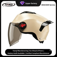 Helm Setengah Wajah Musim Panas OEM&ODM Pabrik untuk E-bike, Perjalanan Kota Dewasa, Grosir, Produsen Berkualitas Tinggi ABS EPS