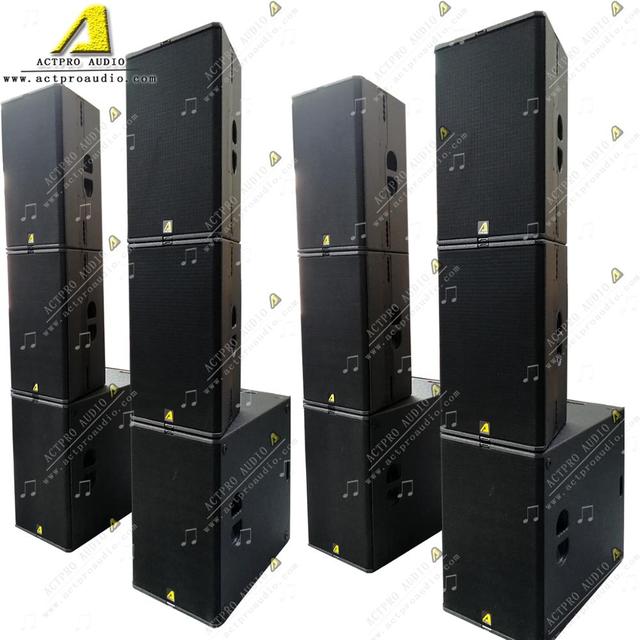 Professional Stage Speaker T24N 2 Way Dual 12 Inch, Dual 15 Inch Active B30 Subwoofer Sound Equipment/Amplifiers/Speaker