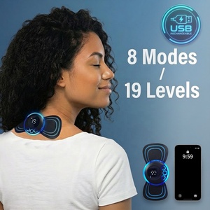 Mini masajeador de cuello eléctrico portátil, <span class=keywords><strong>almohadillas</strong></span> <span class=keywords><strong>cervicales</strong></span> para aliviar la presión de todo el cuerpo - Product Image 1