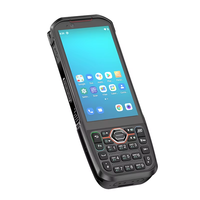 Batterie remplaçable à chaud 5 pouces Android 13 PDA robuste données portables 6G + 64G 4G-LTE Wifi GNSS NFC 2D lecteur de codes à barres IP68