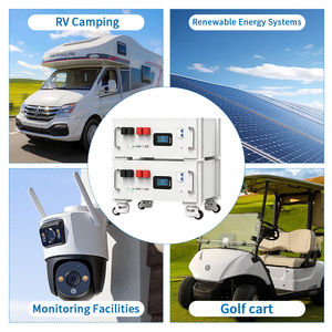 ระบบจัดเก็บพลังงานภายในบ้าน แบตเตอรี่ LiFePO4 51.2V 200AH 10.24KWH พร้อมระบบสื่อสาร CAN สำหรับระบบแยกกริด - Product Image 4