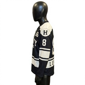 Jersey de Hockey sobre Hielo Personalizado con Bordado Profesional de Poliéster de Secado Rápido al Mejor Precio - Product Image 3