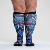 Chaussettes Diabétiques Extra Larges pour Hommes et Femmes – Confortables, Non Étranglantes, à Compression Élastique, Style Décontracté pour le Printemps