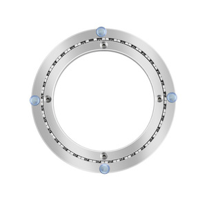 <span class=keywords><strong>Plateau</strong></span> <span class=keywords><strong>tournant</strong></span> en alliage d'aluminium <span class=keywords><strong>avec</strong></span> roulement à billes pour une rotation fluide à 360 degrés, adapté aux tables rondes - Product Image 1