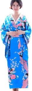 Vêtements asiatiques <span class=keywords><strong>Kimono</strong></span> <span class=keywords><strong>japonais</strong></span> traditionnel à imprimé floral Robe de chambre pour femmes pour cosplay TRAD-001 - Product Image 2
