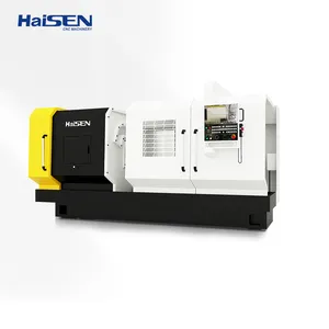Haisen QK serie CNC tubo filettatura letto piatto tornio macchina in vendita con alta precisione