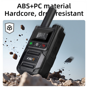 Ksun CT25 thời tiết phát sóng GPS tùy chọn không giới hạn khoảng cách Walkie Talkie đỏ-màu Xanh stroboscopic đèn báo động 4 gam PoC đài phát thanh - Product Image 6