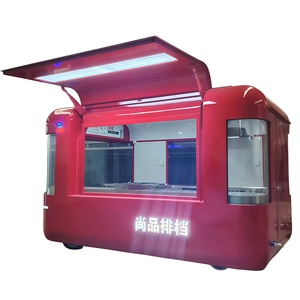 Remorque mobile certifiée CE en acier inoxydable durable, résistante à la rouille, pour barbecue, <span class=keywords><strong>caf</strong></span>é, restauration rapide, snacks et glaces - Product Image 4