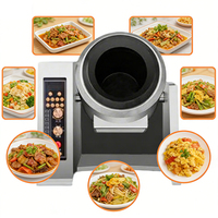 Machine de cuisson automatique en acier pour la restauration commerciale de restaurants vietnamiens, 3,5 kg/h, pour la cuisson du bouillon de Pho et le torréfaction des épices