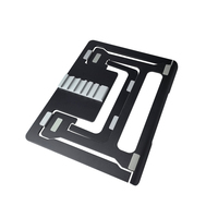 Support d'ordinateur portable réglable à 360° personnalisable, support pliable en métal pour ordinateur portable, support pour ordinateur portable avec base rotative