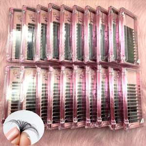 Cashmere <strong>Mink</strong> Individual Matte Black <strong>Eyelash</strong> <strong>Extension</strong> Trays Cruelty Vegan Supplies Trays Wholesale Volume <strong>Eyelash</strong> <strong>Extension</strong> - Product Image 3