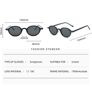 Gafas de Sol Polarizadas para Hombre, Alta Calidad, Tr90 2026, Gafas de Lujo, Personalizadas, Retro, Ovaladas - Product Image 5