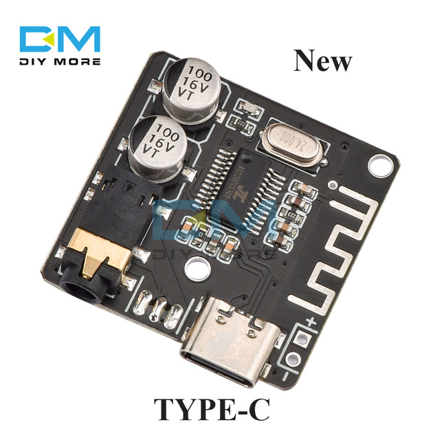 VHM-314 Audio Receiver Board Blue-tooth 5.0 MP3 Lossless Decoder Board Wireless Stereo Music Module 3.7-5V