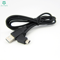 Cámara de video digital Mini Cable USB Tipo a Mini B Cable de cargador macho Cable USB 2,0 para PSP PlayStation 3 Controlador PS3