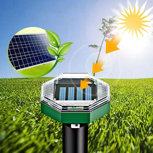 Di động năng lượng mặt trời Powered rắn gopher Repellent kiểm soát bằng giọng nói <span class=keywords><strong>Sonic</strong></span> nốt ruồi răn đe ngoài trời bãi cỏ mùa xuân Spike groundhog <span class=keywords><strong>Repeller</strong></span> - Product Image 6