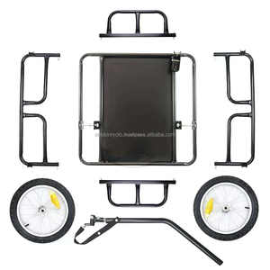 Portable outdoor <b>bicycle</b> trailer <b>Bicycle</b> luggage <b>storage</b> truck cart removable cover - Product Image 5