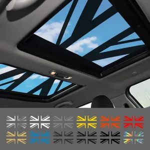 Adesivi a Strisce per Tetto Auto Pellicole Parasole per Tettuccio Apribile Decalcomanie per <span class=keywords><strong>Mini</strong></span> <span class=keywords><strong>Cooper</strong></span> One S JCW R50 R53 Hatchback <span class=keywords><strong>Accessori</strong></span> - Product Image 4