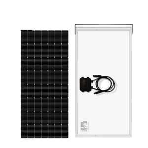 <b>Solar</b> <b>Panels</b> 150W-200W Polycrystalline Silicon All Black Glass Surface for Home and Factory <b>Solar</b> Power Generation System - Product Image 1
