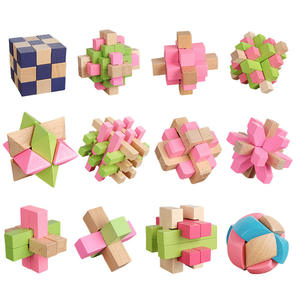 3D iq puzzle in legno rompicapo giocattoli educativi <span class=keywords><strong>giochi</strong></span> mentali blocco cubo magico <span class=keywords><strong>per</strong></span> <span class=keywords><strong>bambini</strong></span> adulti - Product Image 3