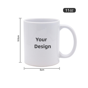 Mugs à café uniques en céramique stoneware de 11 oz pour sublimation, à double paroi, isolés sous vide, anti-fuite, avec paille rabattable, sans BPA, vente en gros - Product Image 6