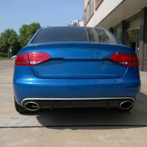 Nuevo Kit de Carrocería con Alerón Trasero Estilo RS4, Difusor de Parachoques para Audi A4 Sin S-Line S4 08-12 con Tubo de Escape B8, Actualización Facelift - Product Image 6