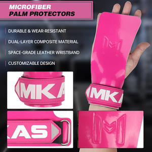 Găng tay tập gym không ngón MKAS bằng cao su, bảo vệ lòng bàn tay, hỗ trợ nâng tạ cho nam và nữ - Product Image 4