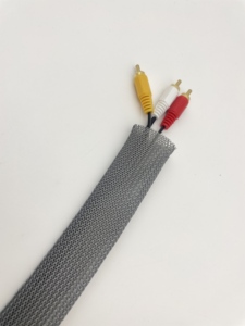 HongDun HD-PET PET Scalability Expandable <b>Braided</b> Sleeving for Wire <b>Accessories</b> Easy to Operate - Product Image 4