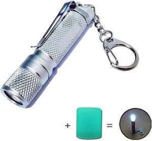 UV01 Mini UV Curing Torch Flashlight IP67 Waterproof USB <b>Rechargeable</b> 365nm <b>LED</b> Watch Detection Keychain Gift - Product Image 1