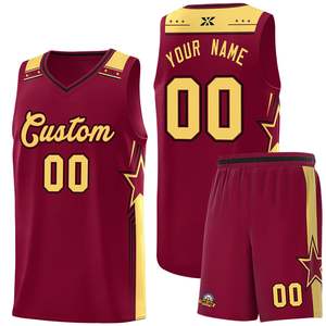 Kit de Deportes de baloncesto hecho a medida: atuendo completo con diseño personalizado, Impresión de números y logotipos de equipos - Product Image 1