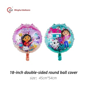 Globos <span class=keywords><strong>de</strong></span> Mylar <span class=keywords><strong>de</strong></span> <span class=keywords><strong>Gabby</strong></span>'s Dollhouse, Redondos <span class=keywords><strong>de</strong></span> 18 Pulgadas, <span class=keywords><strong>de</strong></span> Doble Cara, con Personaje <span class=keywords><strong>de</strong></span> <span class=keywords><strong>Gabby</strong></span> - Product Image 4
