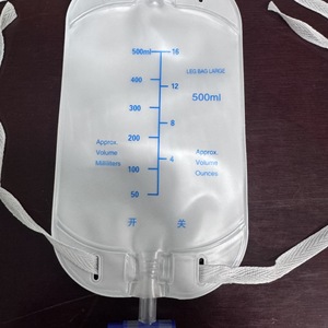 Leg Bag Large 500ml Urine Collection Bag <b>Adjustable</b> <b>Strap</b> For Middle Aged And Elderly PVC Material - Product Image 1