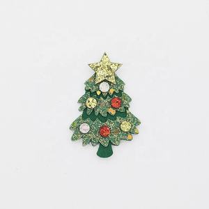 Nuevo Pasador para el Cabello con Diseño de Árbol de Navidad, Decoración Navideña Brillante, Pasador con Estrellas de Lentejuelas para Niñas, Accesorios para el Cabello - Product Image 3