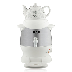 RAF 1800W Samovar Tea Maker Hervidor De T&eacute; with 6L Large Capacity Stainless Steel and Ceramic Design for Brewing - Product Image 3