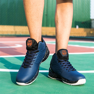 Chaussures <span class=keywords><strong>de</strong></span> <span class=keywords><strong>basket</strong></span>-ball classiques à coupe haute pour hommes, durables et absorbant les chocs, pour toutes les saisons, pour l'été, le printemps, l'automne et l'hiver. - Product Image 5